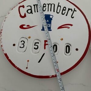 Williams Sonoma French Market Cheese Plate 13” Round Serving Platter Gently used